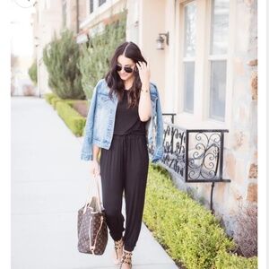 Brigitte Brianna Black Jumper